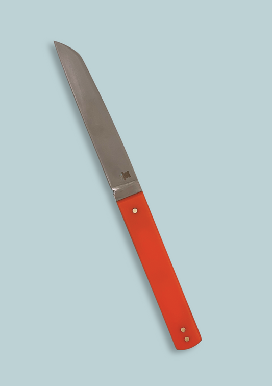 (M07) Cuchillo de mesa naranaja