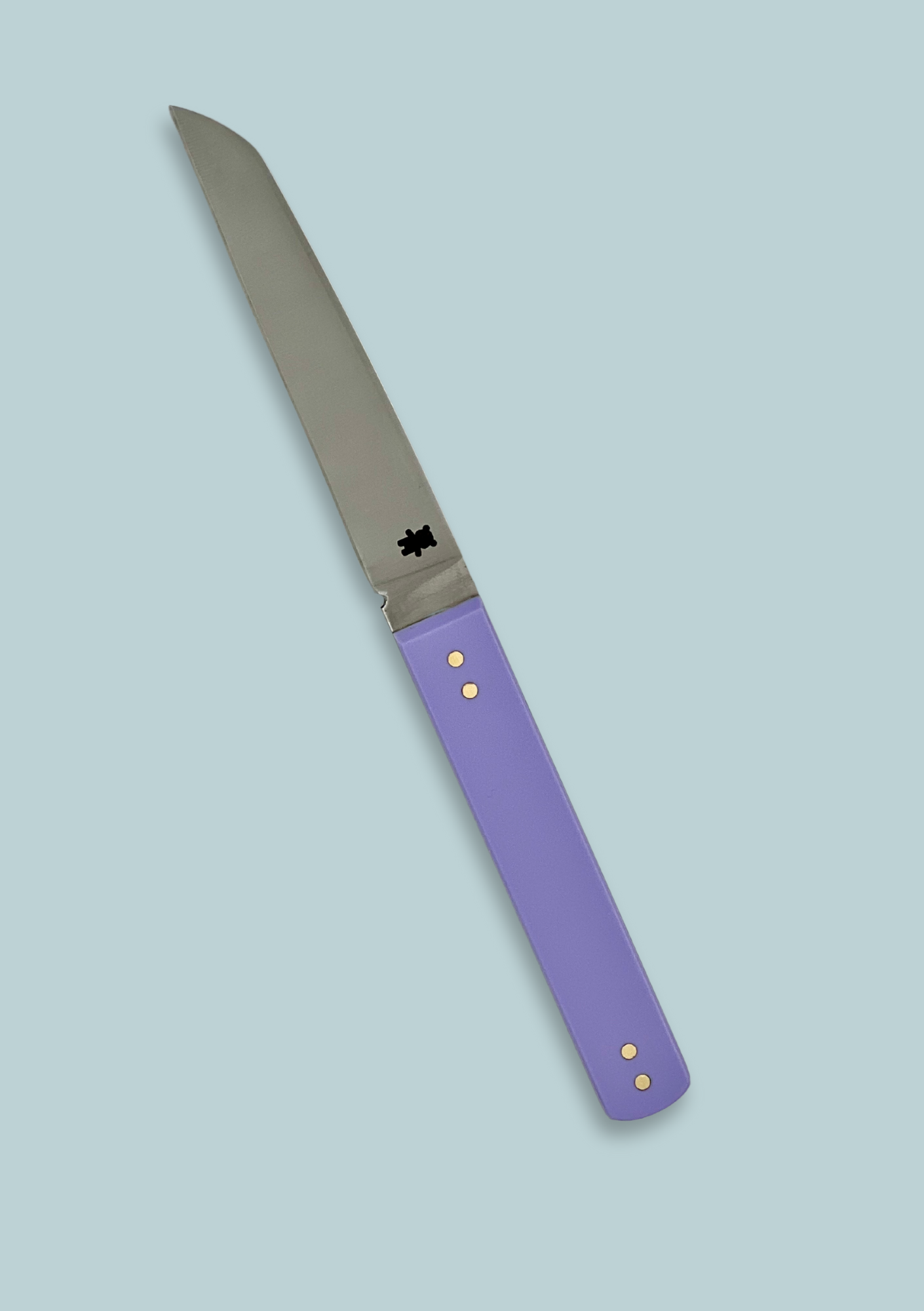 (M01) - Cuchillo de mesa lila