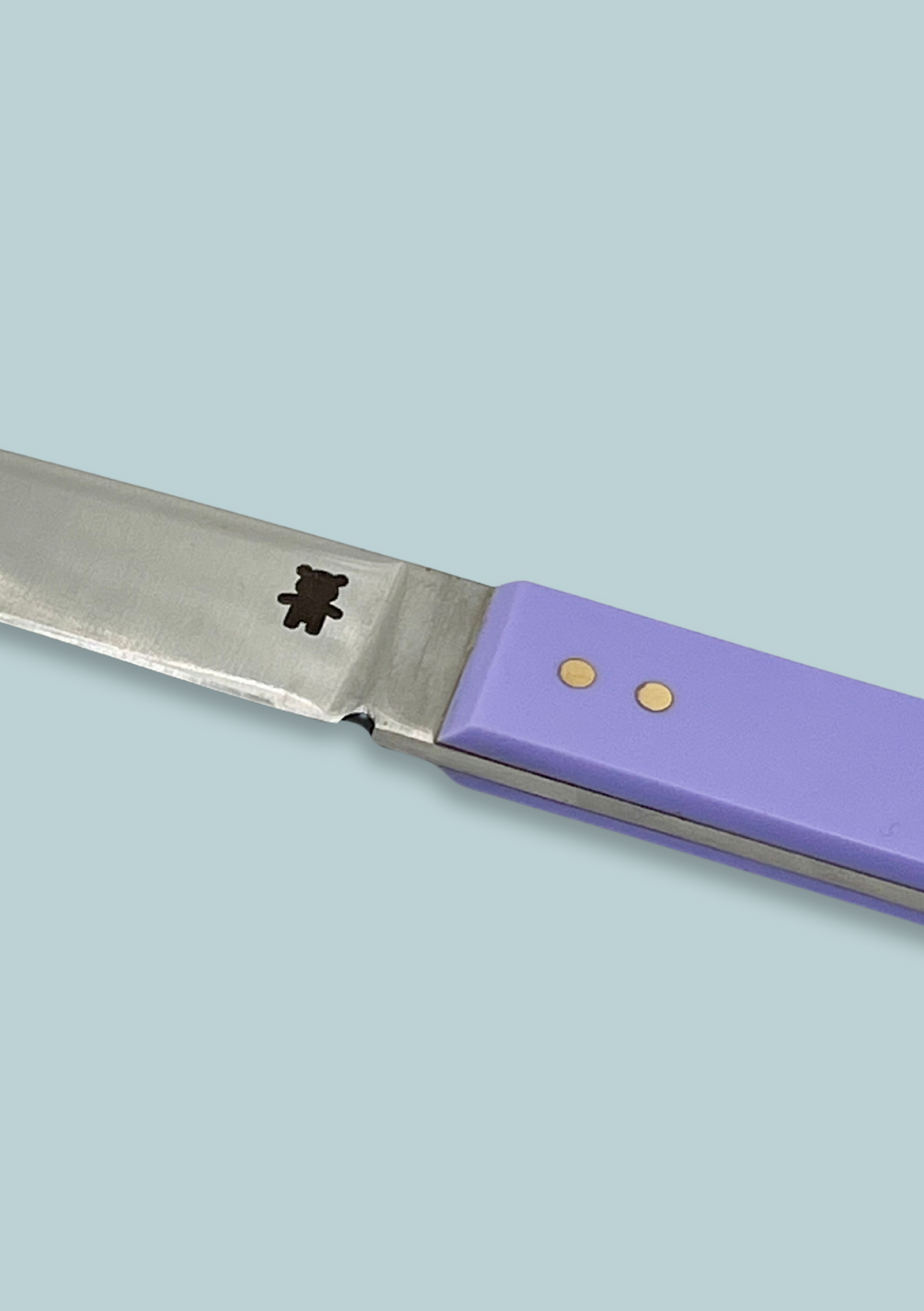 (M01) - Cuchillo de mesa lila