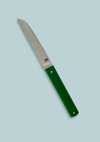 (M03) Cuchillo de mesa verde